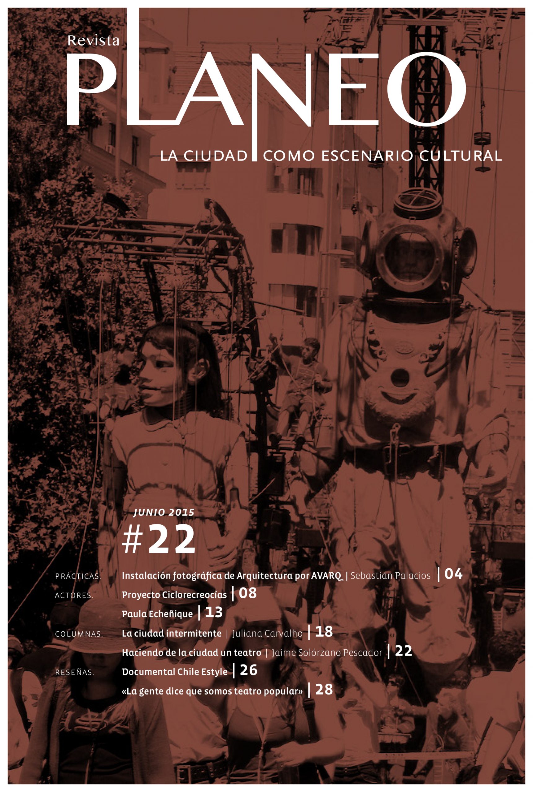 PLANEO 22| La ciudad como escenario cultural | Junio 2015